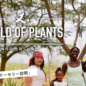 LOVEGREEN連載「世界の植物紀行-四代目金岡又右衛門」が公開されました。